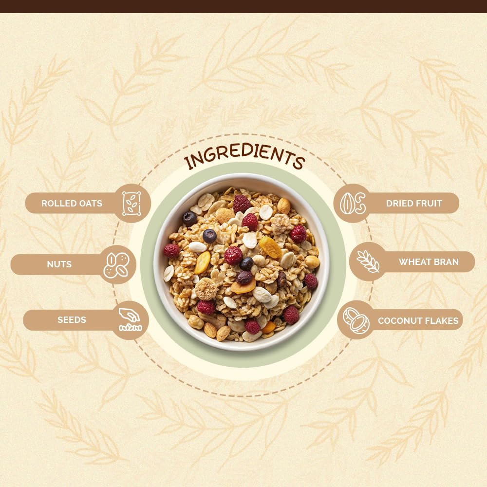 Chocolate Creamy Peanut Butter (1kg) & Chocolate Muesli (400g) Combo