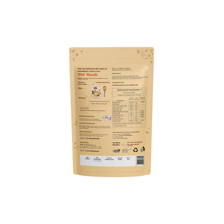 Buy Diet Muesli - Healthy & Nutritious Breakfast | Beanut