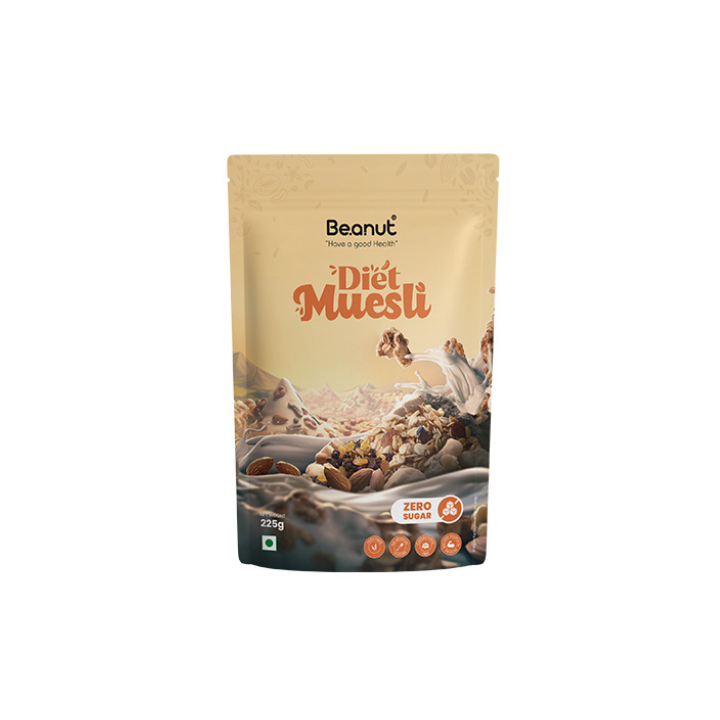 Buy Diet Muesli 225g - Healthy & Nutritious Breakfast | Beanut