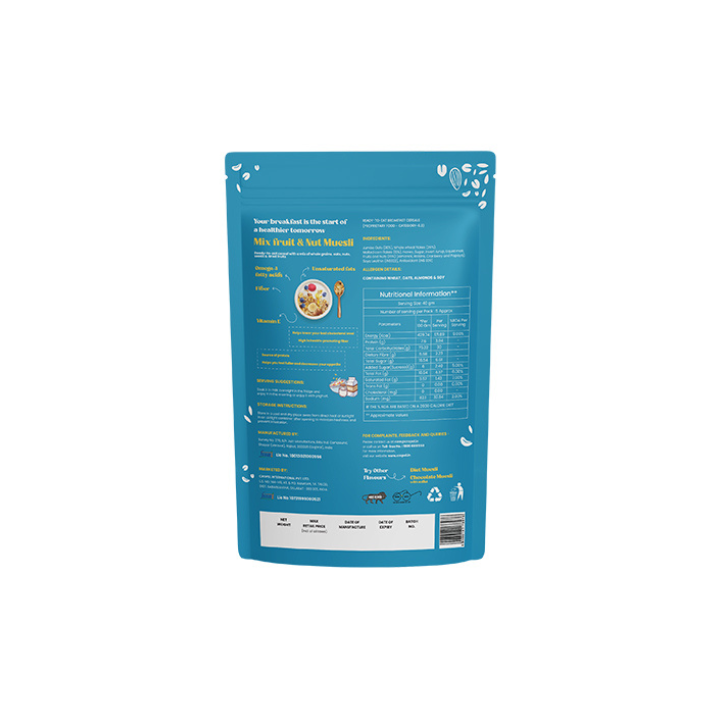 Beanut Muesli Mix Fruit & Nuts