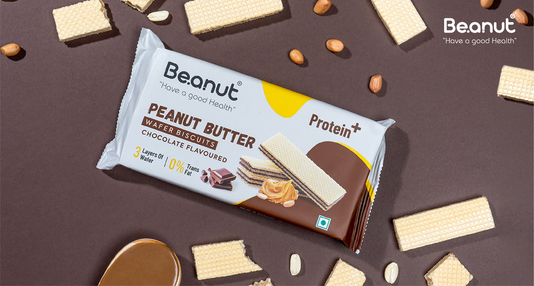 beanut peanut wafer biscuit crunchy delicious combo pack