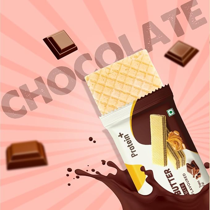 Beanut Chocolate Peanut Waffer Biscuit | 