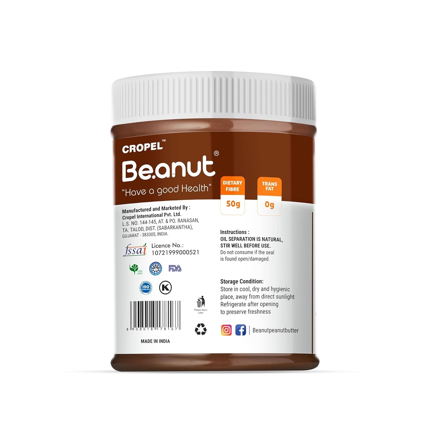 Chocolate Peanut Butter (1kg) & Chocolate Muesli (400g) Combo