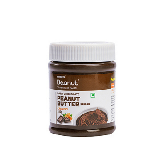 Buy Beanut's Dark Chocolate Peanut Butter 240g – Perfect for Snacking!