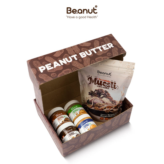 Beanut Gift Set - Chocolate Muesli & Peanut Butter Gift Set